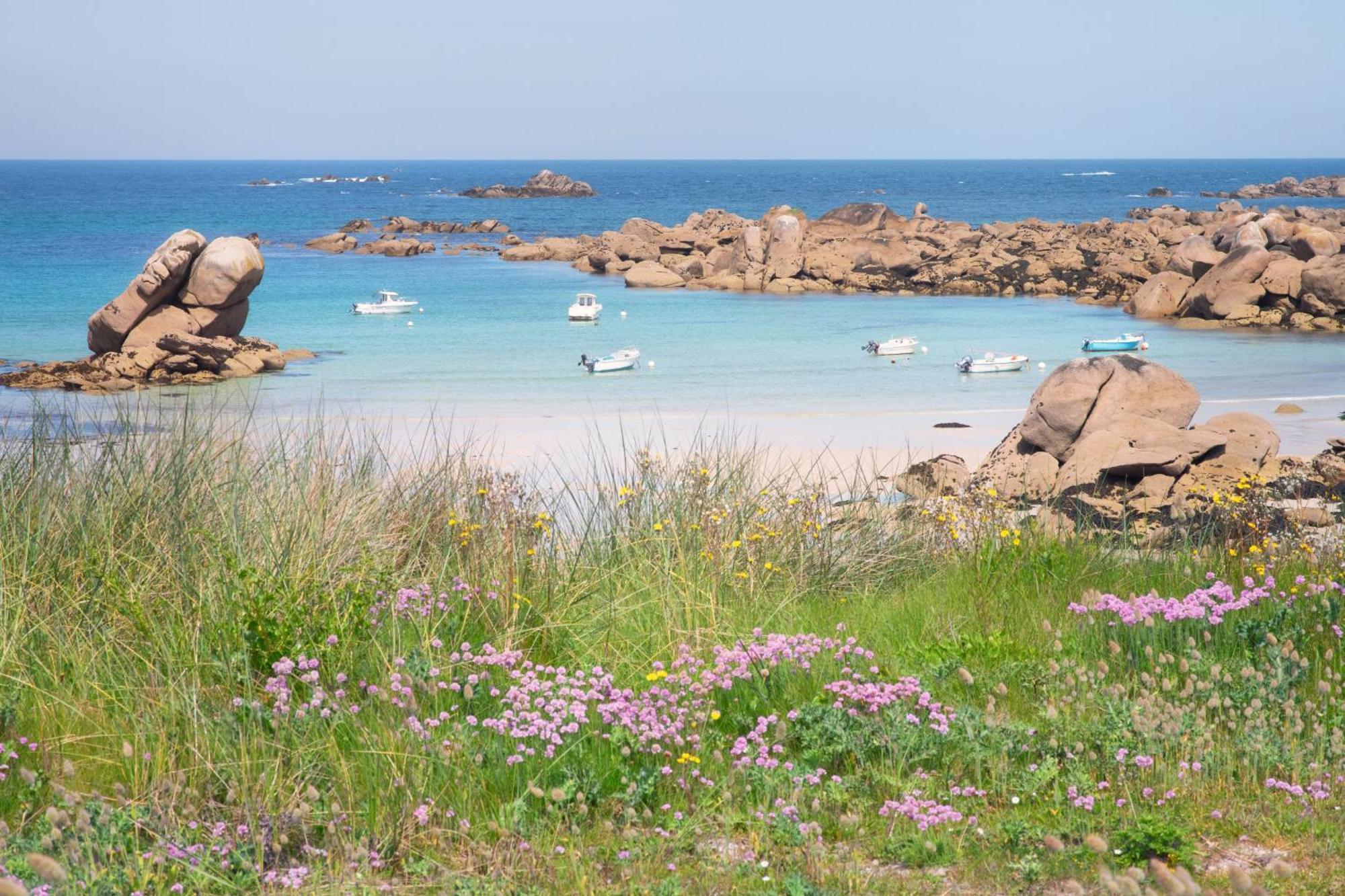 Roscaroc Enez Hir - Charmant T4 Proche Plage Ploudalmézeau Kültér fotó