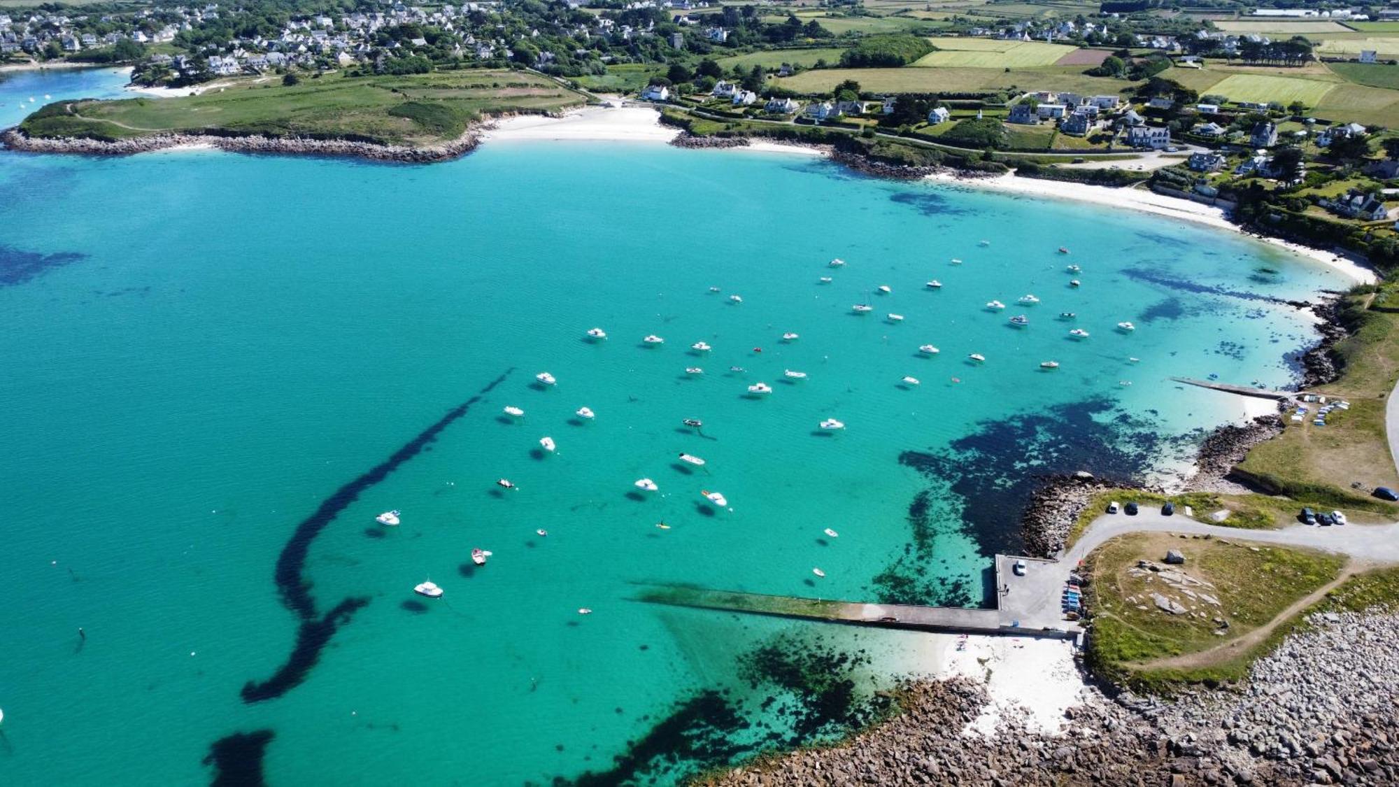 Roscaroc Enez Hir - Charmant T4 Proche Plage Ploudalmézeau Kültér fotó