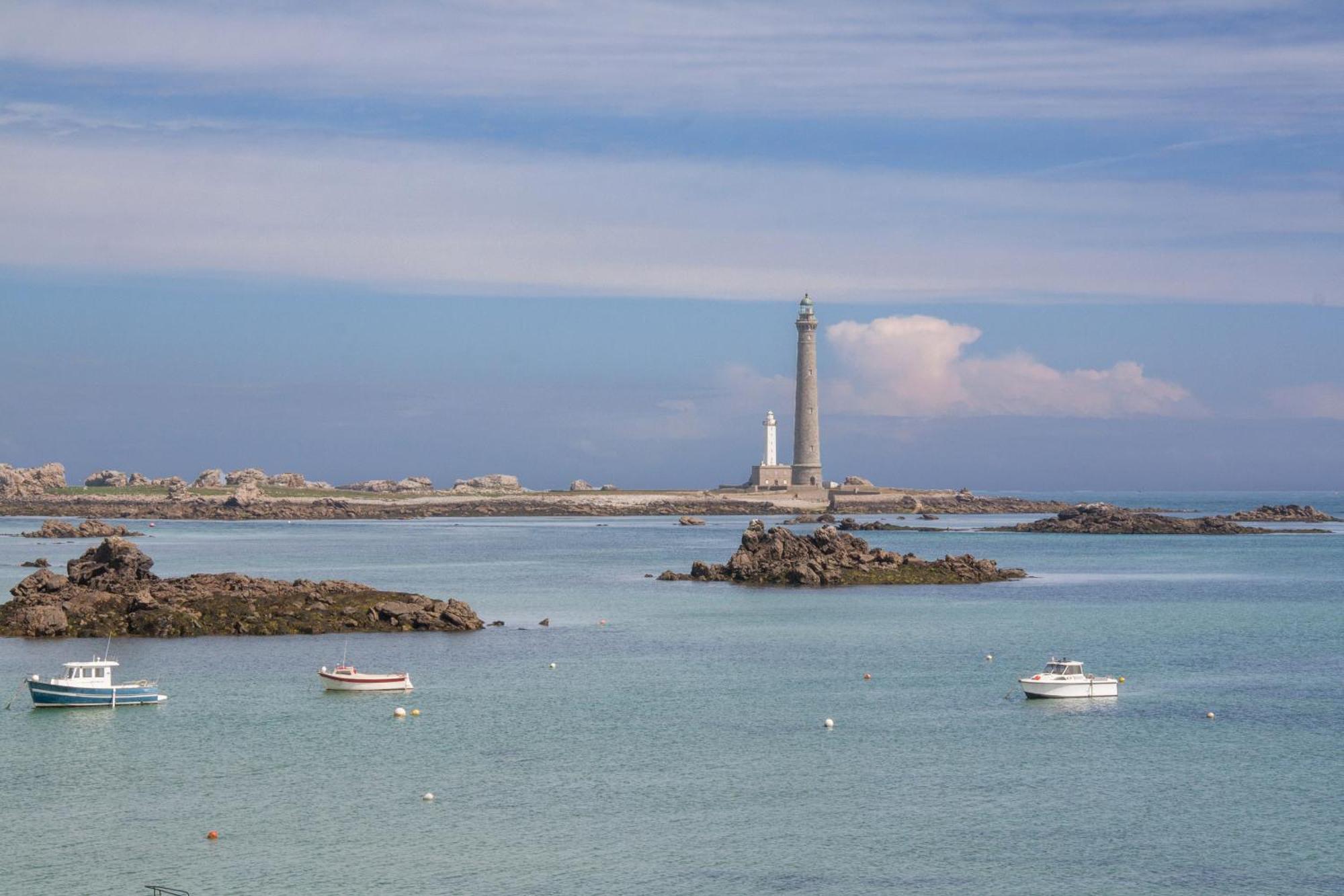 Roscaroc Enez Hir - Charmant T4 Proche Plage Ploudalmézeau Kültér fotó