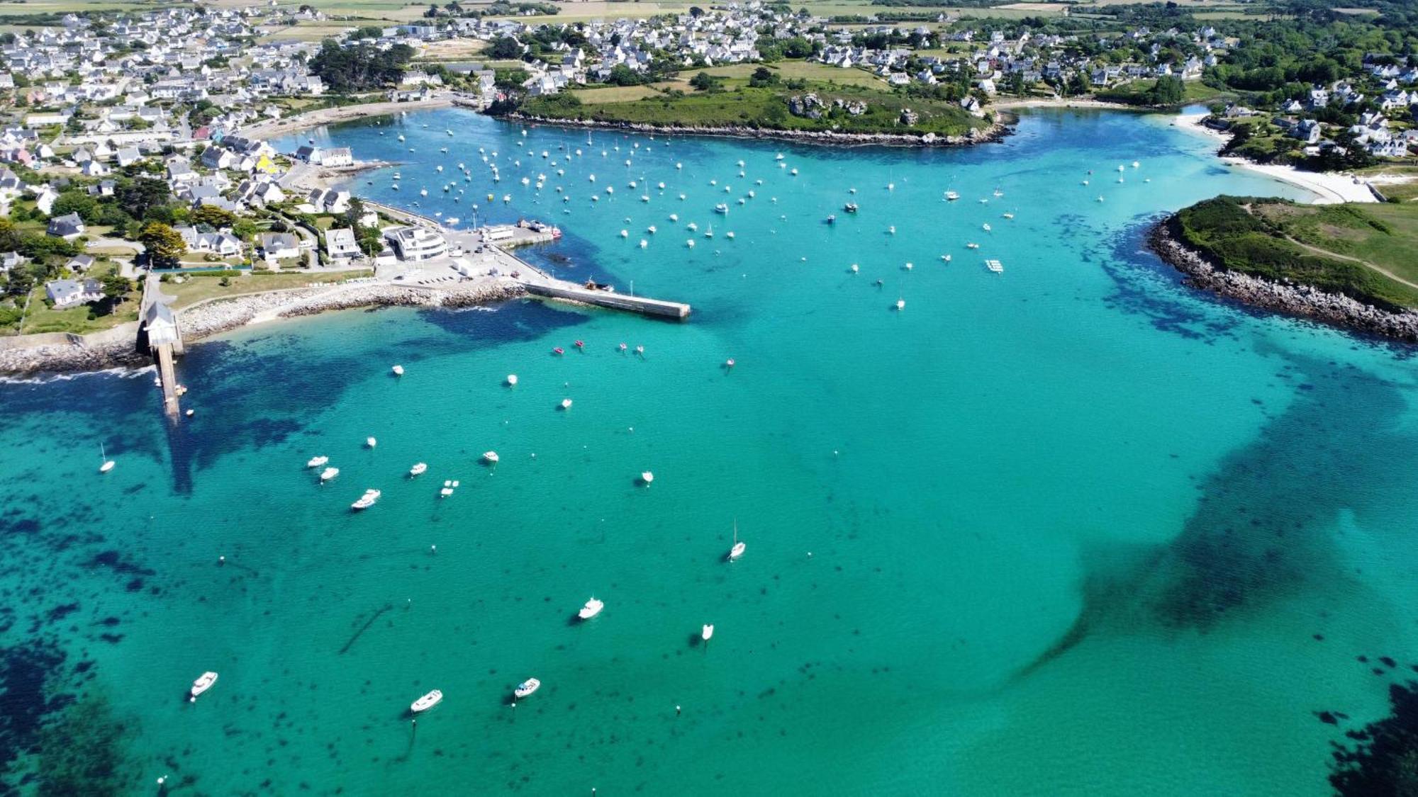 Roscaroc Enez Hir - Charmant T4 Proche Plage Ploudalmézeau Kültér fotó