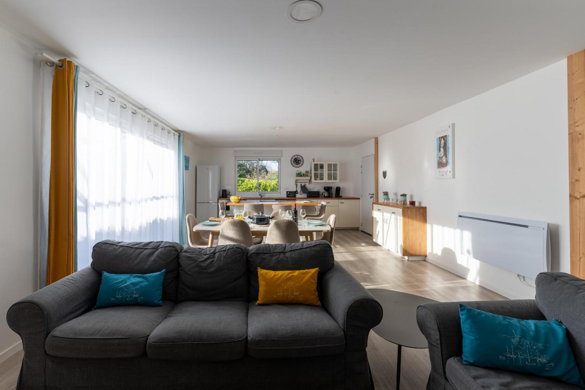 Roscaroc Enez Hir - Charmant T4 Proche Plage Ploudalmézeau Kültér fotó