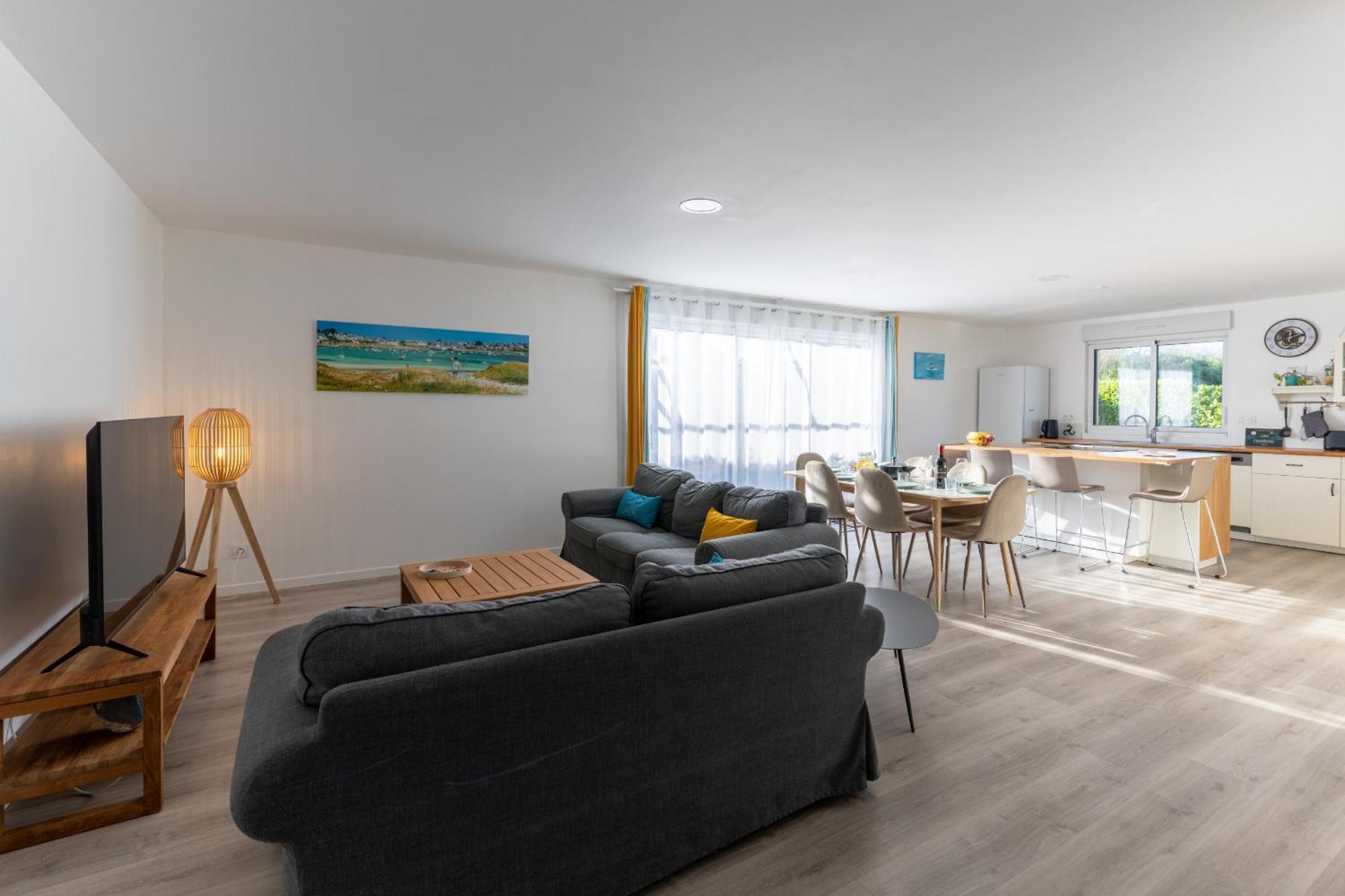 Roscaroc Enez Hir - Charmant T4 Proche Plage Ploudalmézeau Kültér fotó